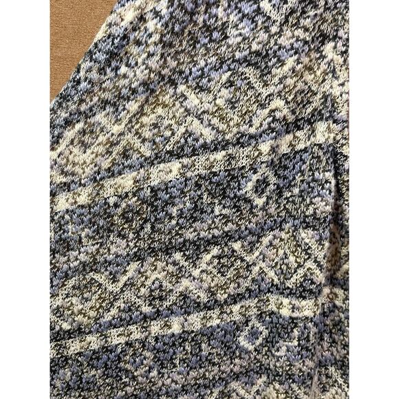 Umgee Sweater Womens medium/large open front sleeveless fringe waterfall - Picture 5 of 6